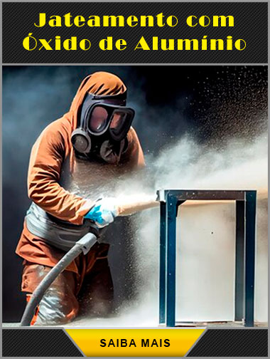 Jateamento com Óxido de Alumínio Jateamento com Óxido de Alumínio